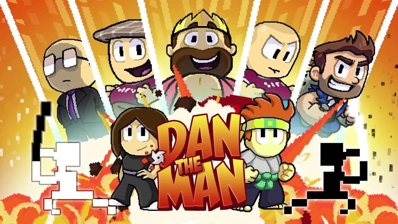 Dan The Man v1.10.90 Mod Apk (Unlimited Coins) icon