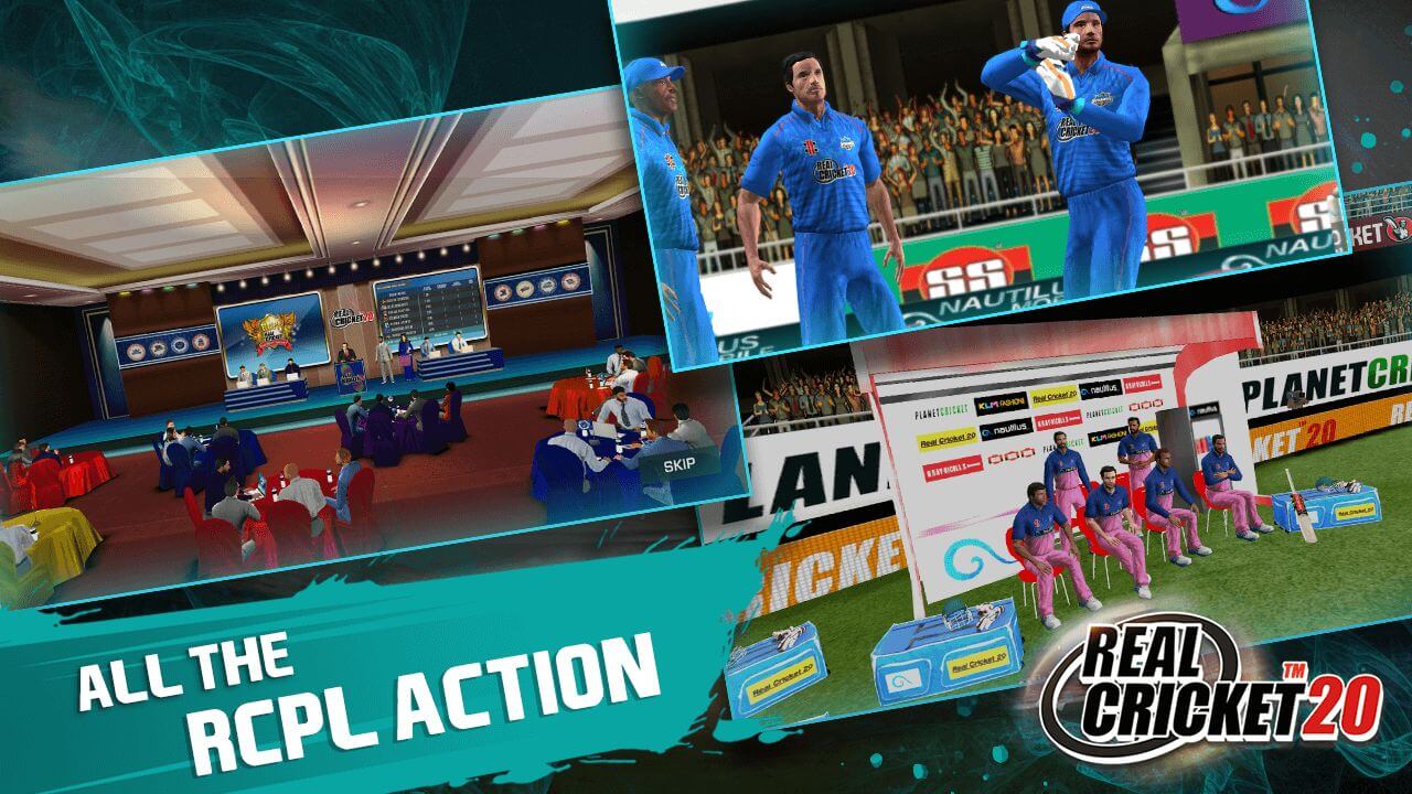 Real Cricket 20 Mod Apk Unlimited Tickets and Coins