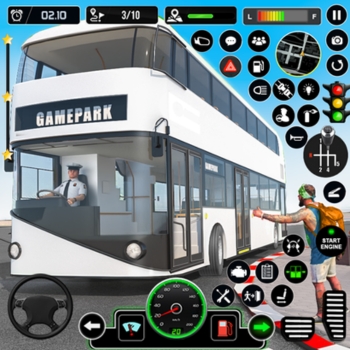City Coach Bus Simulator Mod Apk v1.63 (Unlimited Money) icon