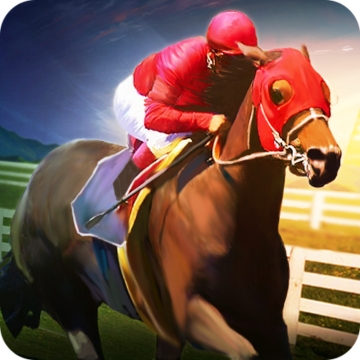 Horse Racing 3D Logo